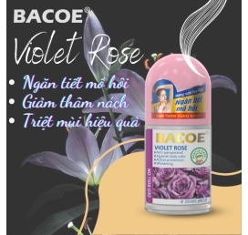 Lăn nách Bacoe violet rose