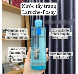 Nước tẩy trang Laroche- Posay